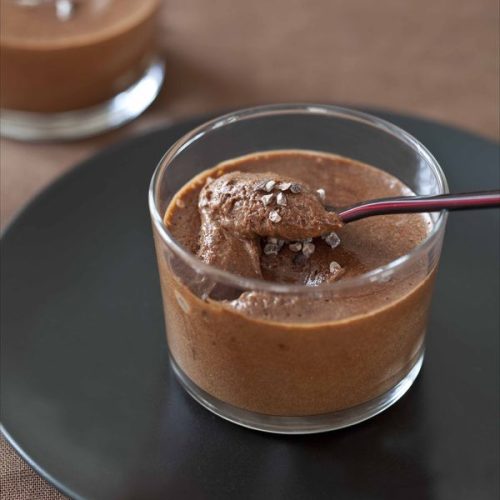 Mousse au chocolat et caramel au beurre salé / Petit Bec Gourmand