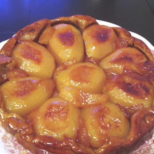 Recette Tarte tatin pommes poires