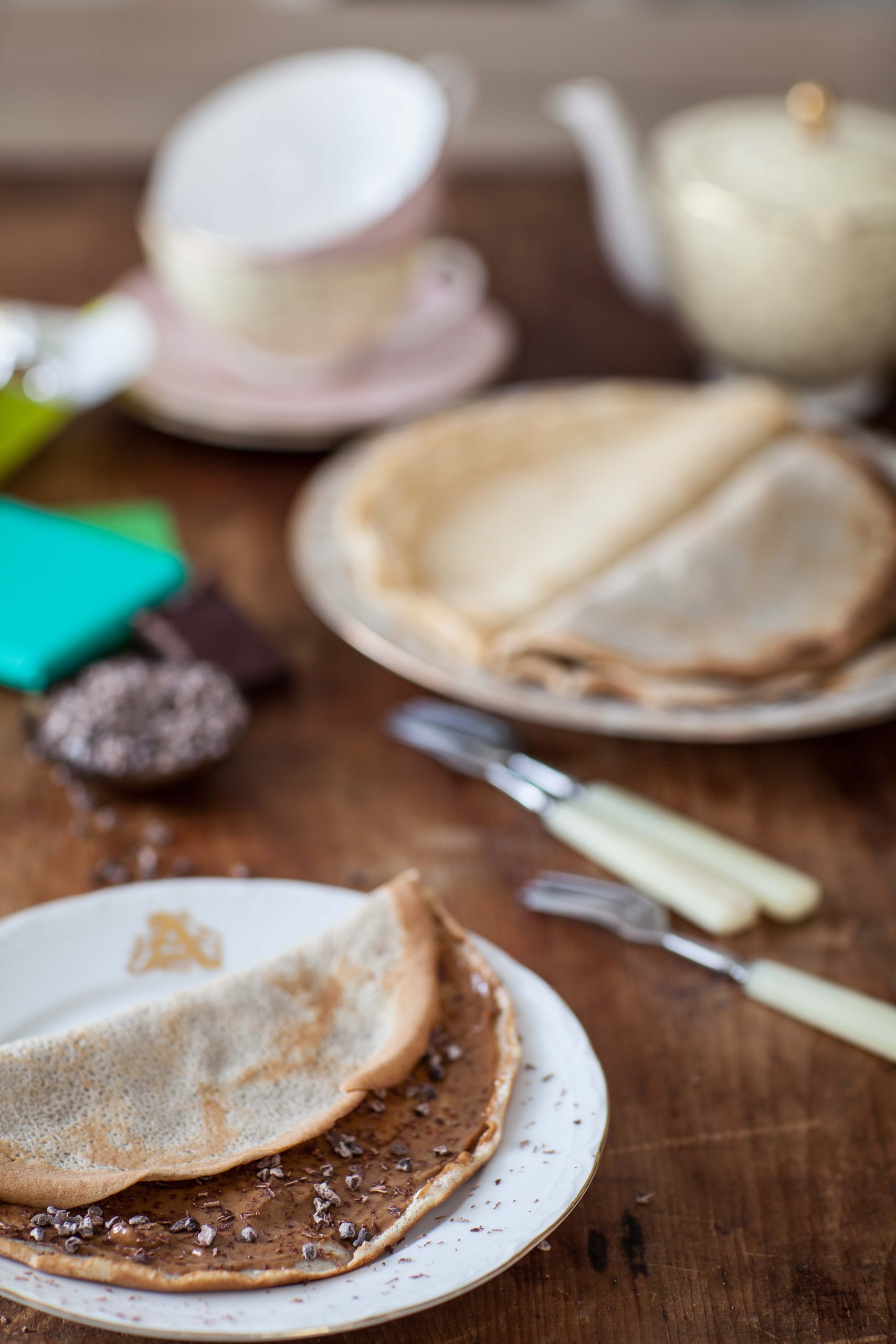 Crêpes à la farine d'orge mondé ( recette IG Bas) - Grignot-Nat