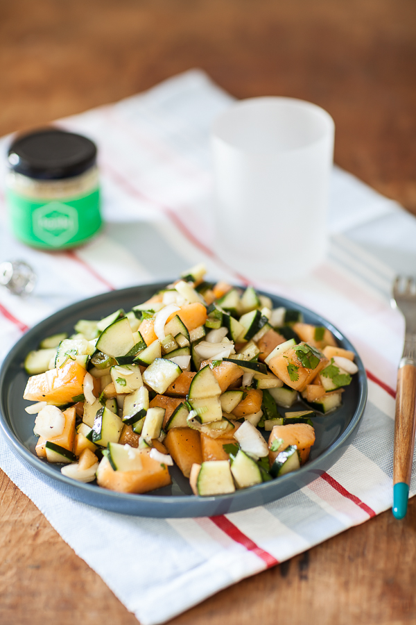 Salade concombre Melon au miel Honly©AnneDemayReverdy01