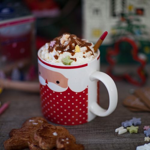 Chocolat chaud au caramel - 5 ingredients 15 minutes