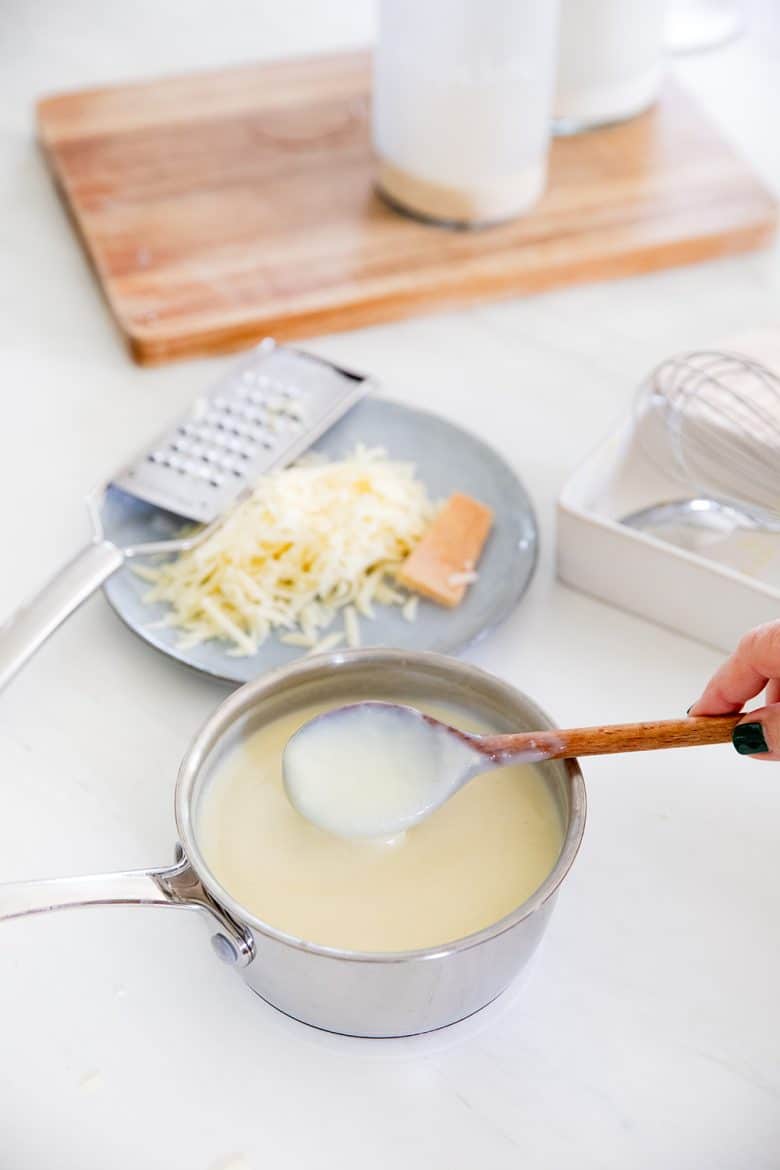 La recette de la sauce Béchamel maison. 