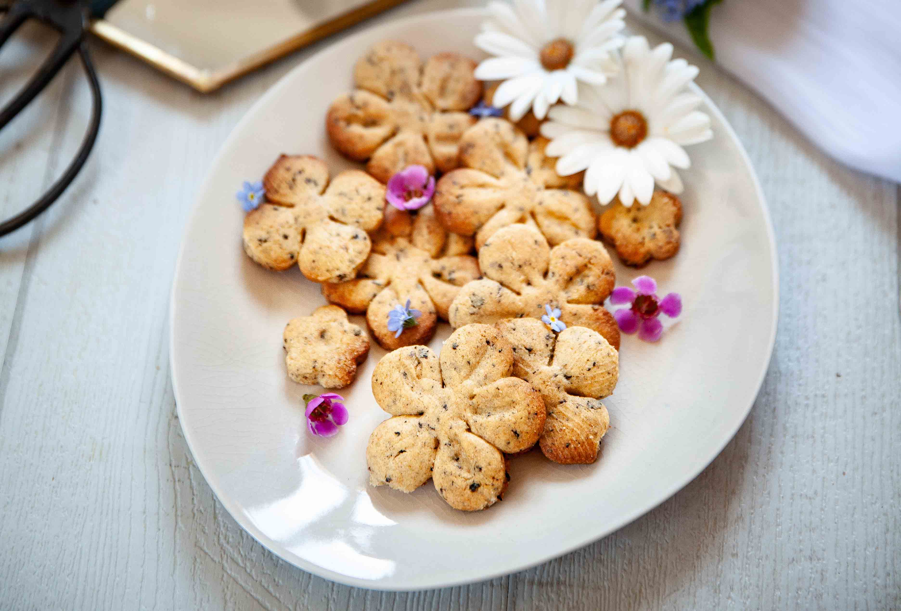 Biscuits Au Thé Bleu Sakura Blue