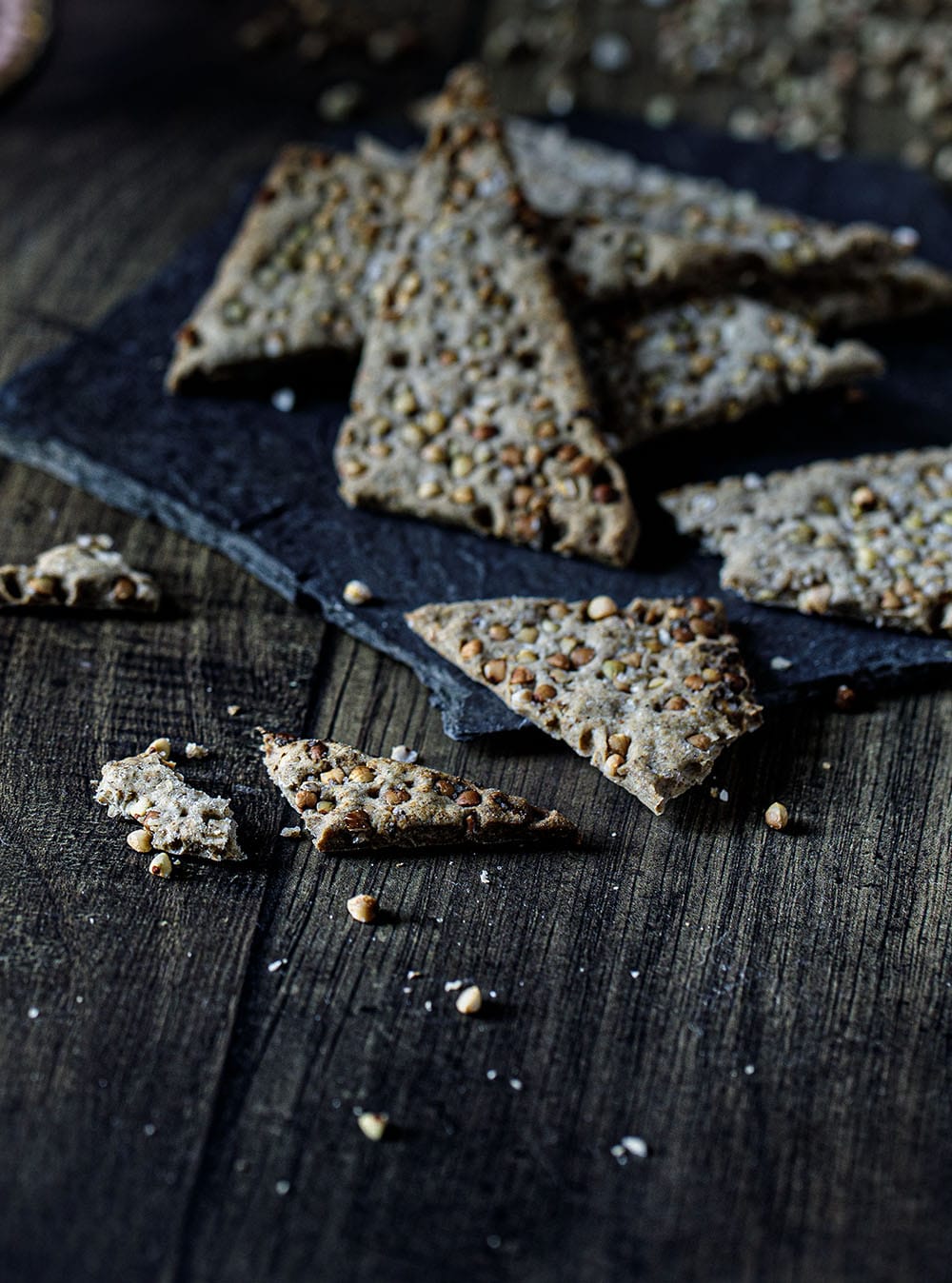 Crackers de blé et sarrasin facile : découvrez les recettes de Cuisine  Actuelle