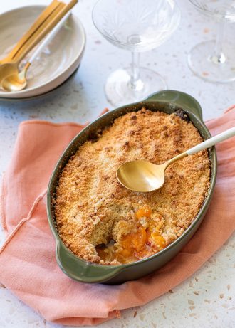 Crumble abricot