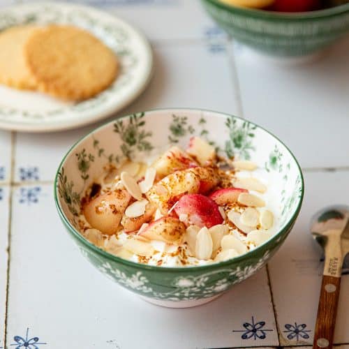 Recette de fromage blanc aux fruits.