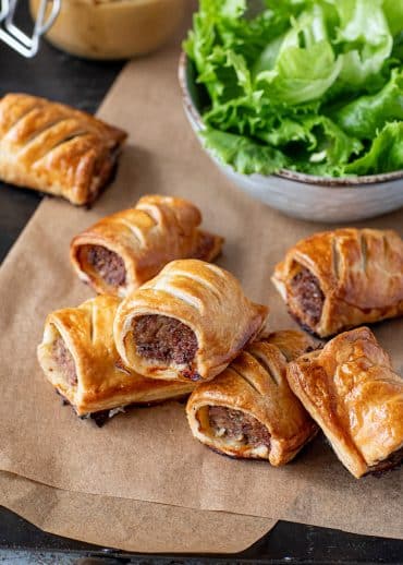 Sausage roll ou saucisse feuilletée, la recette anglaise.